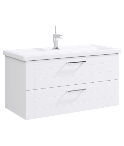 Тумба с умывальником AQWELLA Manchester 101 Белый MAN01102